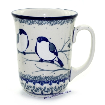 Kubek 0,5L II Gatunek dek. U4830X Białe Gile